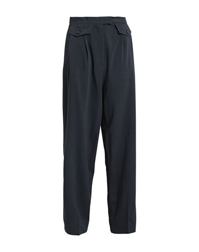 Topshop Woman Pants Steel Grey Size 12 Polyester, Elastane