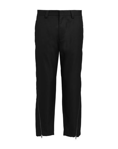 Topman Man Pants Black Size 28w-32l Polyester, Viscose