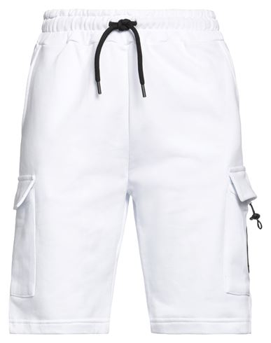 Imomi Man Shorts & Bermuda Shorts White Size L Cotton
