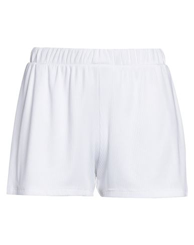 Simona-a Simona A Woman Shorts & Bermuda Shorts White Size S Polyester, Elastane