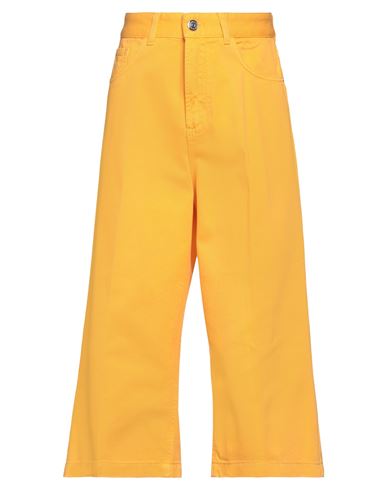 Kocca Woman Cropped Pants Orange Size 31 Cotton