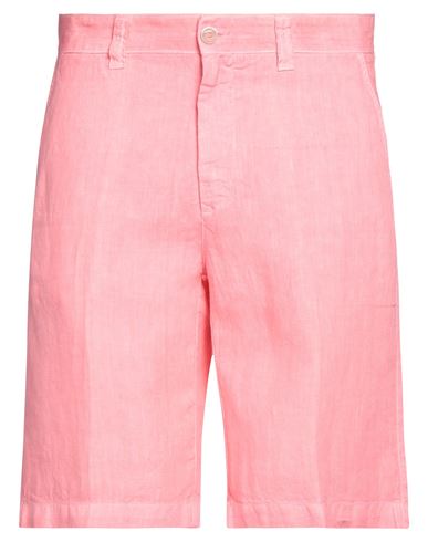 120% Man Shorts & Bermuda Shorts Pink Size 32 Linen