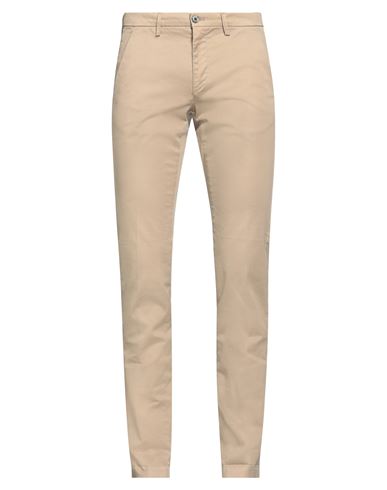 Mason's Man Pants Pastel Yellow Size 32 Cotton, Elastane In Beige