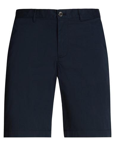 Michael Kors Mens Man Shorts & Bermuda Shorts Navy Blue Size 32 Cotton, Elastane