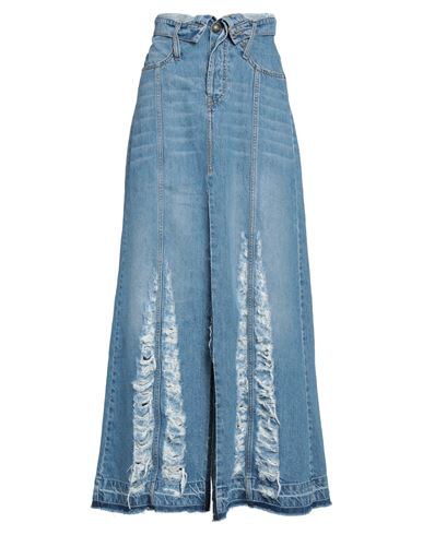 Nolita Woman Long Skirt Blue Size Xs Cotton