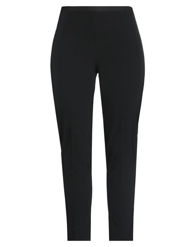 Shop Mantovani Woman Pants Black Size 12 Polyester, Lycra