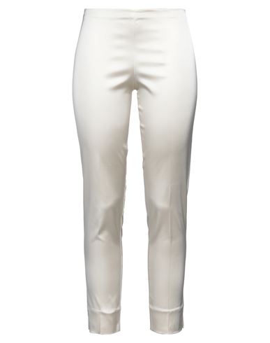 Le Col Woman Pants Ivory Size 10 Acetate, Elastane In White