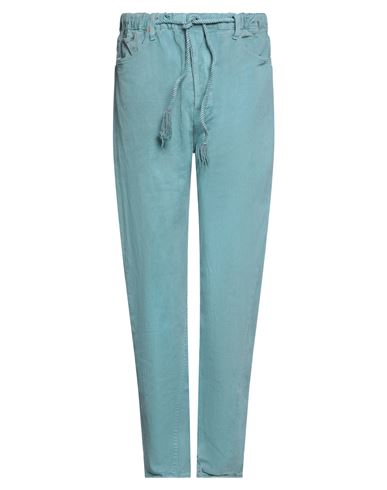 Dr. Collectors Man Denim Pants Pastel Blue Size Xs Cotton