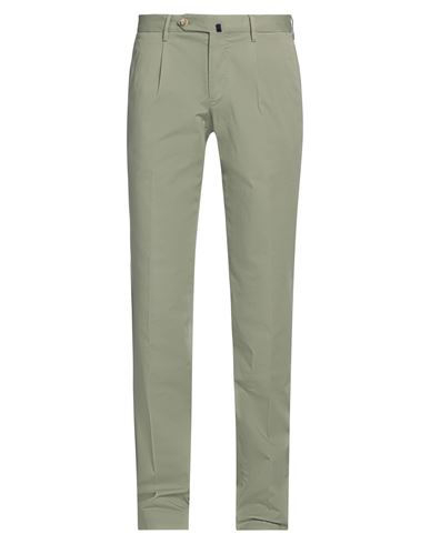 Incotex Man Pants Military Green Size 28 Cotton, Elastane