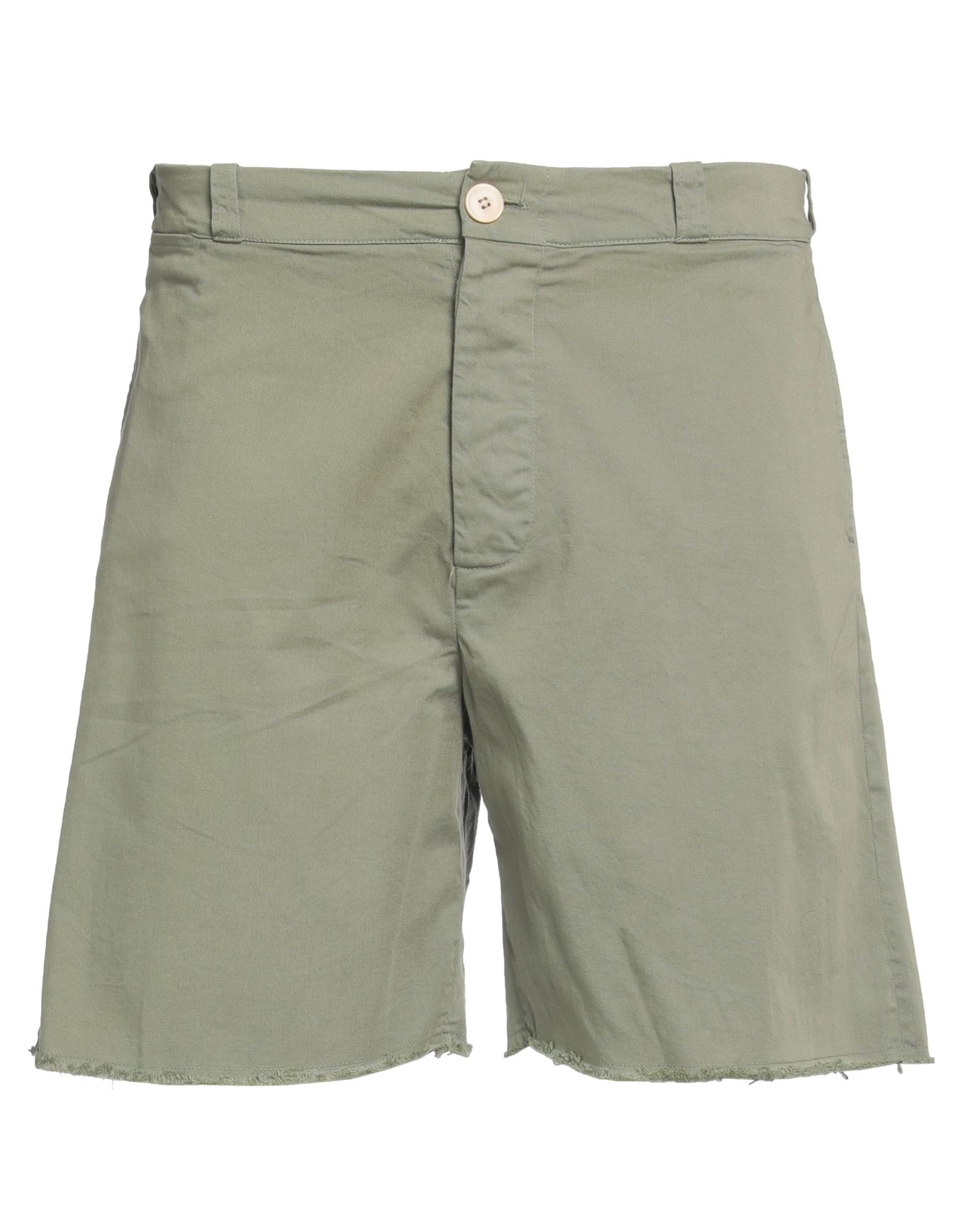 Bsbee Man Shorts & Bermuda Shorts Khaki Size 33 Cotton In Beige