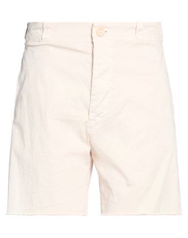 Bsbee Man Shorts & Bermuda Shorts Off White Size 26 Cotton