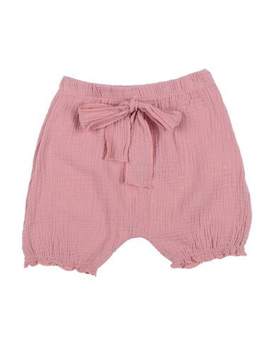 Kid's Company Babies'  Newborn Girl Shorts & Bermuda Shorts Pastel Pink Size 3 Cotton
