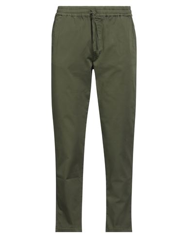 Hydrogen Man Pants Military Green Size S Cotton, Elastane