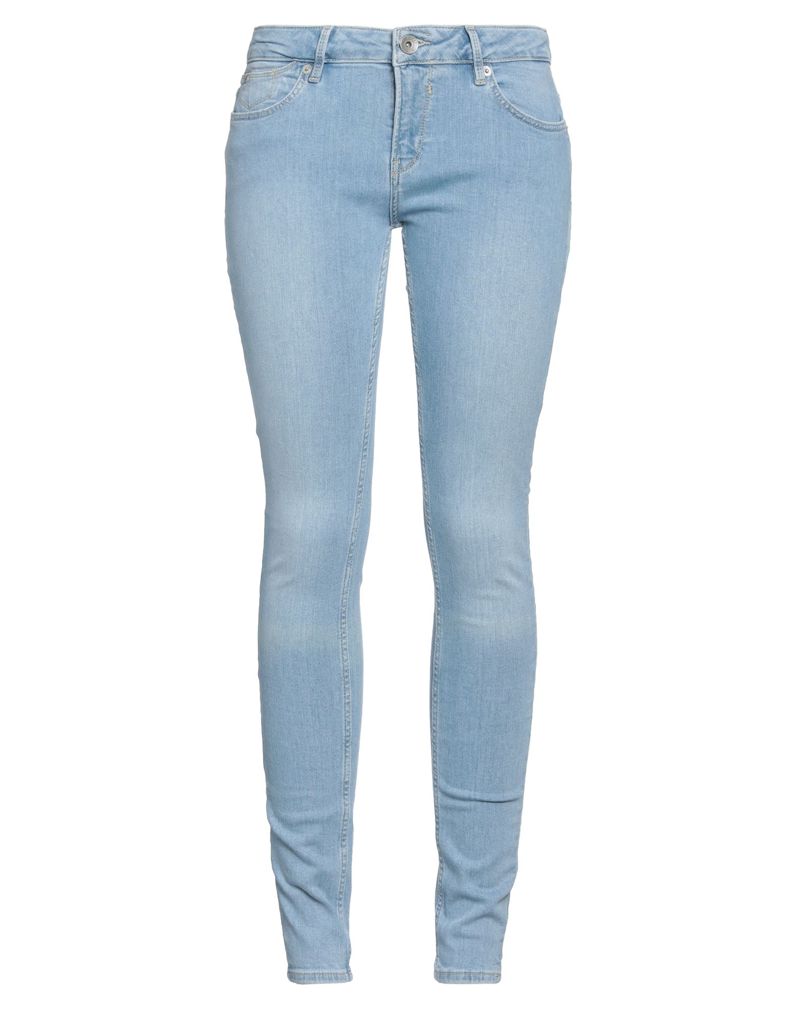 Shop Garcia Woman Jeans Blue Size 31w-32l Cotton, Elastane