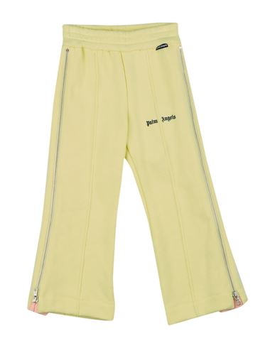 Palm Angels Kids'  Toddler Girl Pants Light Yellow Size 6 Cotton