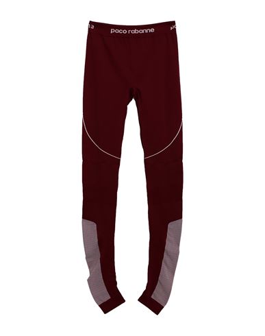 Rabanne Woman Leggings Garnet Size Xs/s Polyamide, Polypropylene, Elastane In Red