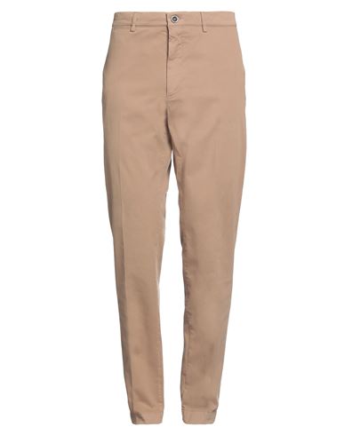 Peserico Man Pants Light Brown Size 34 Cotton, Elastane In Beige
