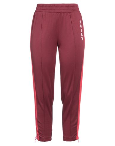 Juicy Couture Woman Pants Garnet Size L Polyester In Red