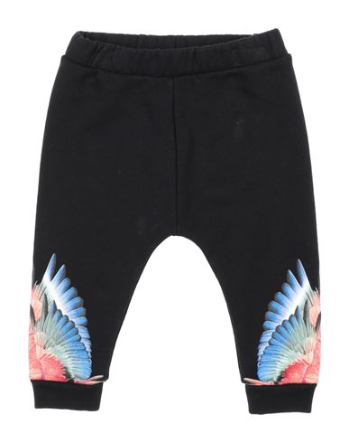 Marcelo Burlon County Of Milan Marcelo Burlon Newborn Boy Pants Black Size 3 Cotton In Black