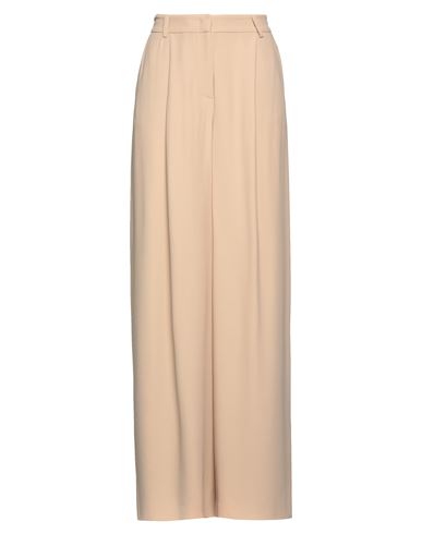 Federica Tosi Woman Pants Sand Size 2 Acetate, Viscose In Beige