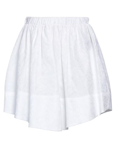 Federica Tosi Woman Mini Skirt White Size 2 Cotton
