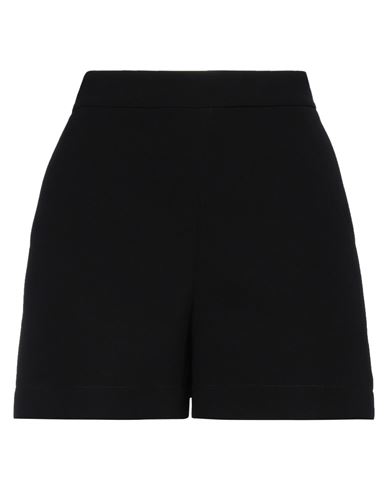 Shop Boutique Moschino Woman Shorts & Bermuda Shorts Black Size 8 Polyester