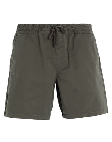 Vans Mn Range Relaxed Elastic Short Man Shorts & Bermuda Shorts Military Green Size Xl Cotton, Elast