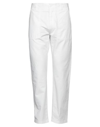 Shop Department 5 Man Pants Ivory Size 35 Cotton In White