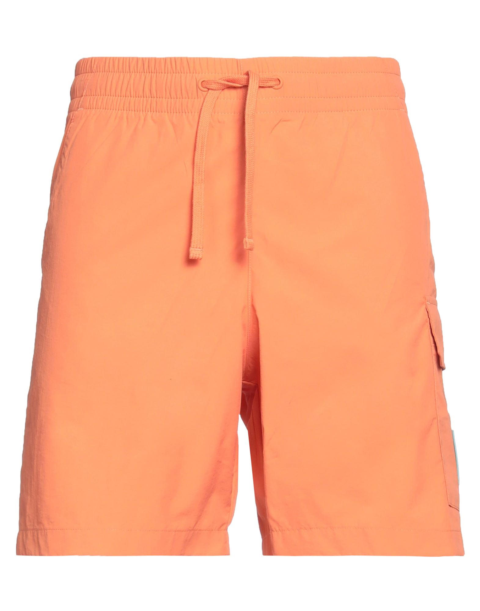 New Balance Man Shorts & Bermuda Shorts Orange Size Xl Polyamide