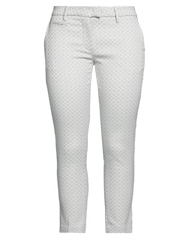 Mason's Woman Pants Light Grey Size 12 Polyester, Polyamide, Elastane