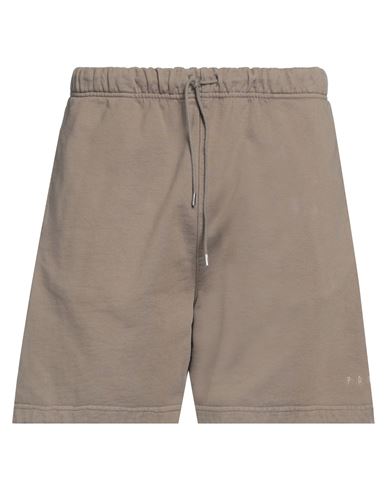 Paura Man Shorts & Bermuda Shorts Khaki Size Xl Cotton In Beige