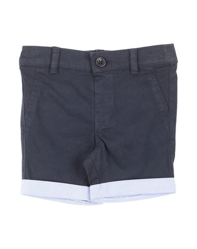 Shop Guess Newborn Boy Shorts & Bermuda Shorts Midnight Blue Size 3 Cotton, Elastane