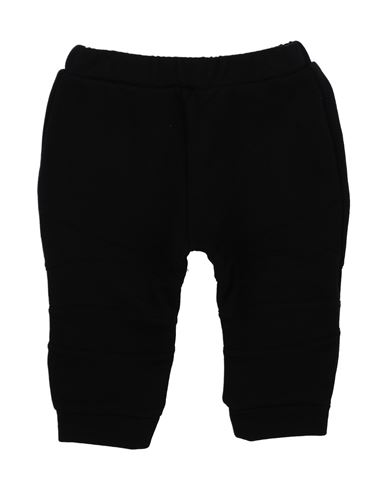 Shop Balmain Newborn Boy Pants Black Size 3 Cotton