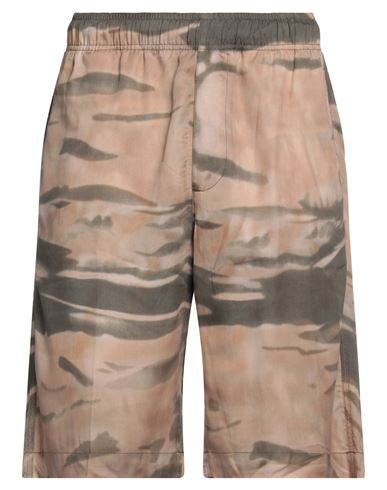 Diesel Man Shorts & Bermuda Shorts Sand Size Xxl Lyocell In Beige