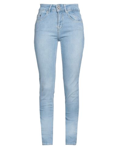 Shop Garcia Woman Jeans Blue Size 26w-32l Cotton, Elastane