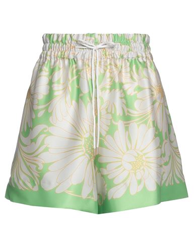 Sandro Woman Shorts & Bermuda Shorts Green Size 2 Polyester