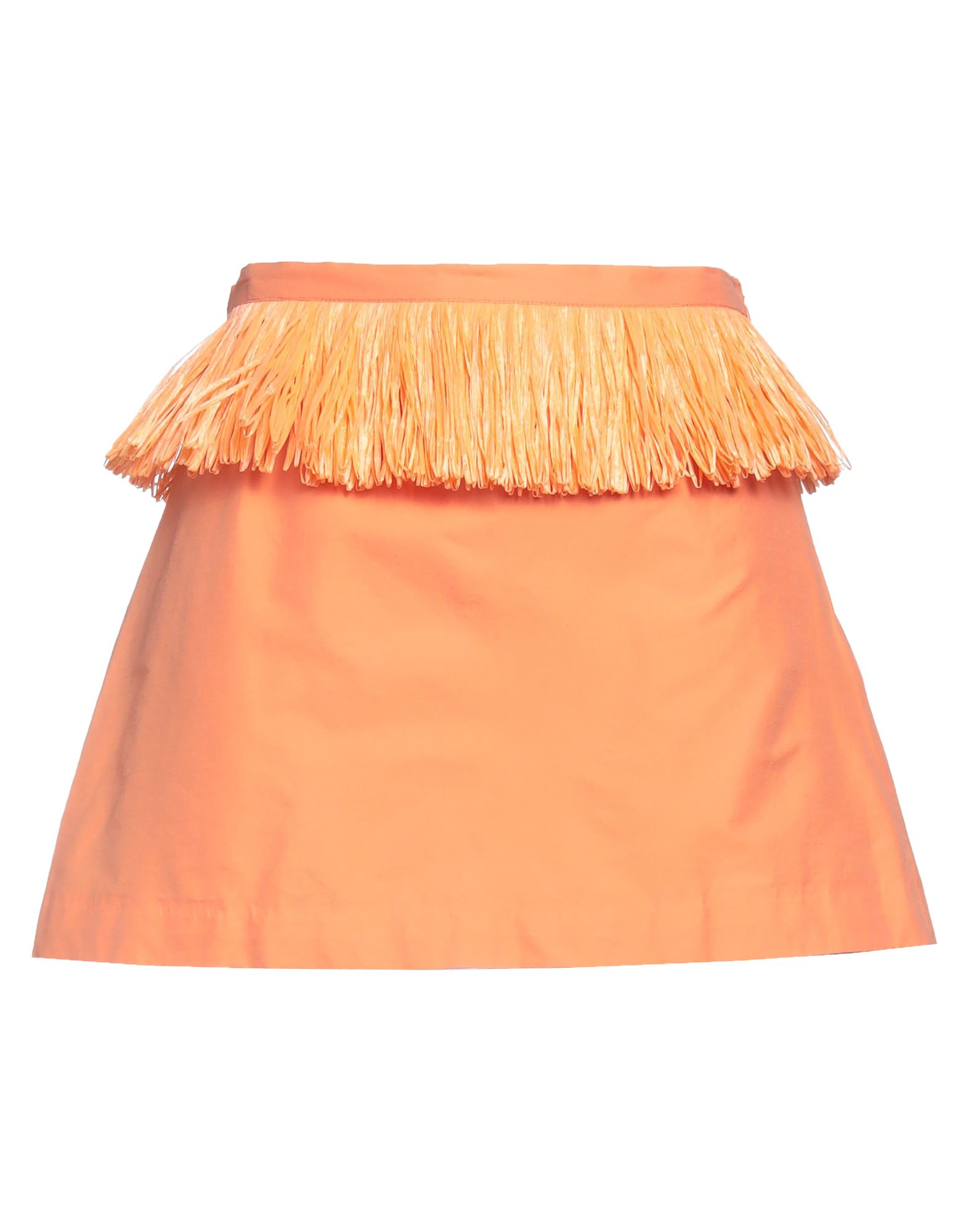 Alberta Ferretti Mini Skirts In Orange