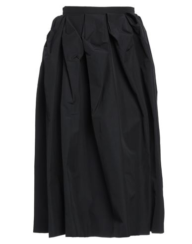 Rochas Woman Midi Skirt Black Size 2 Cotton, Polyester