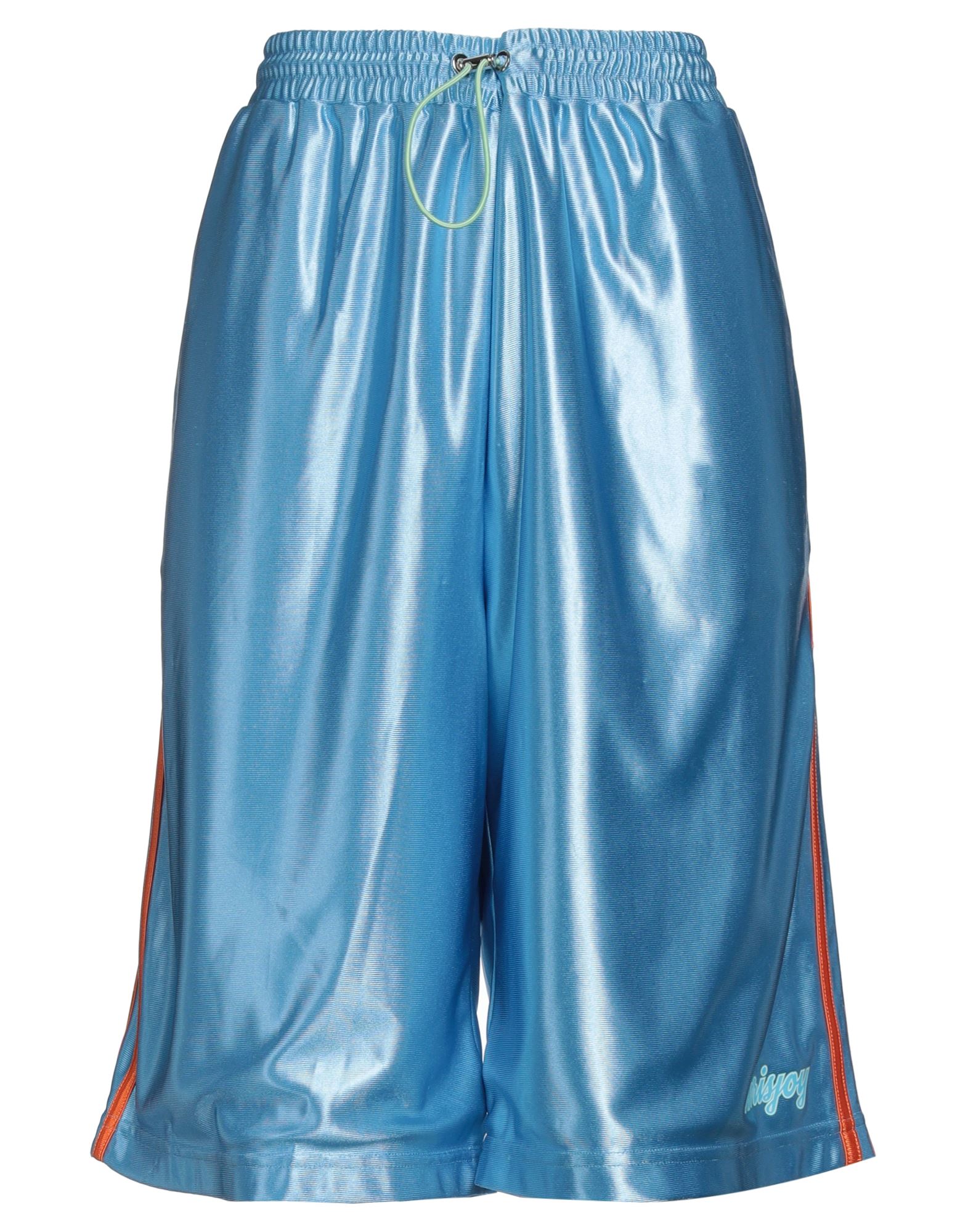 Khrisjoy Woman Shorts & Bermuda Shorts Blue Size Onesize Polyester
