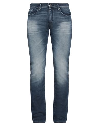 Armani Exchange Man Jeans Blue Size 28 Cotton, Polyester, Elastane