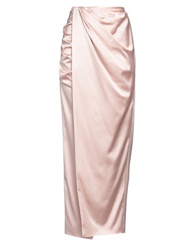 Camilla  Milano Camilla Milano Woman Maxi Skirt Blush Size 4 Acrylic, Polyamide, Elastane In Pink