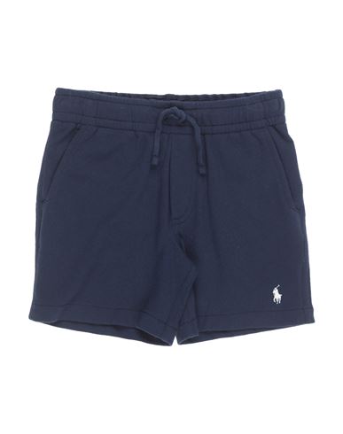 Polo Ralph Lauren Babies'  Spa Terry Short Toddler Boy Shorts & Bermuda Shorts Midnight Blue Size 4 Cotton