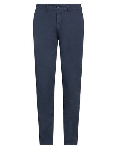 Harmont & Blaine Man Pants Navy Blue Size 34 Cotton, Polyester, Lycra