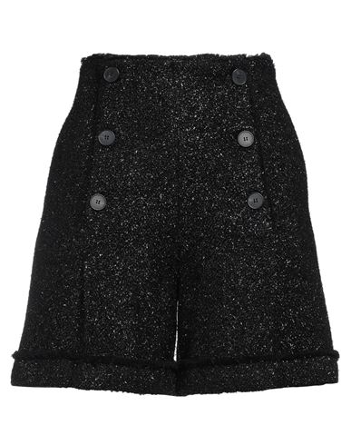Rosie Assoulin Woman Shorts & Bermuda Shorts Black Size 4 Cotton, Linen, Polyamide