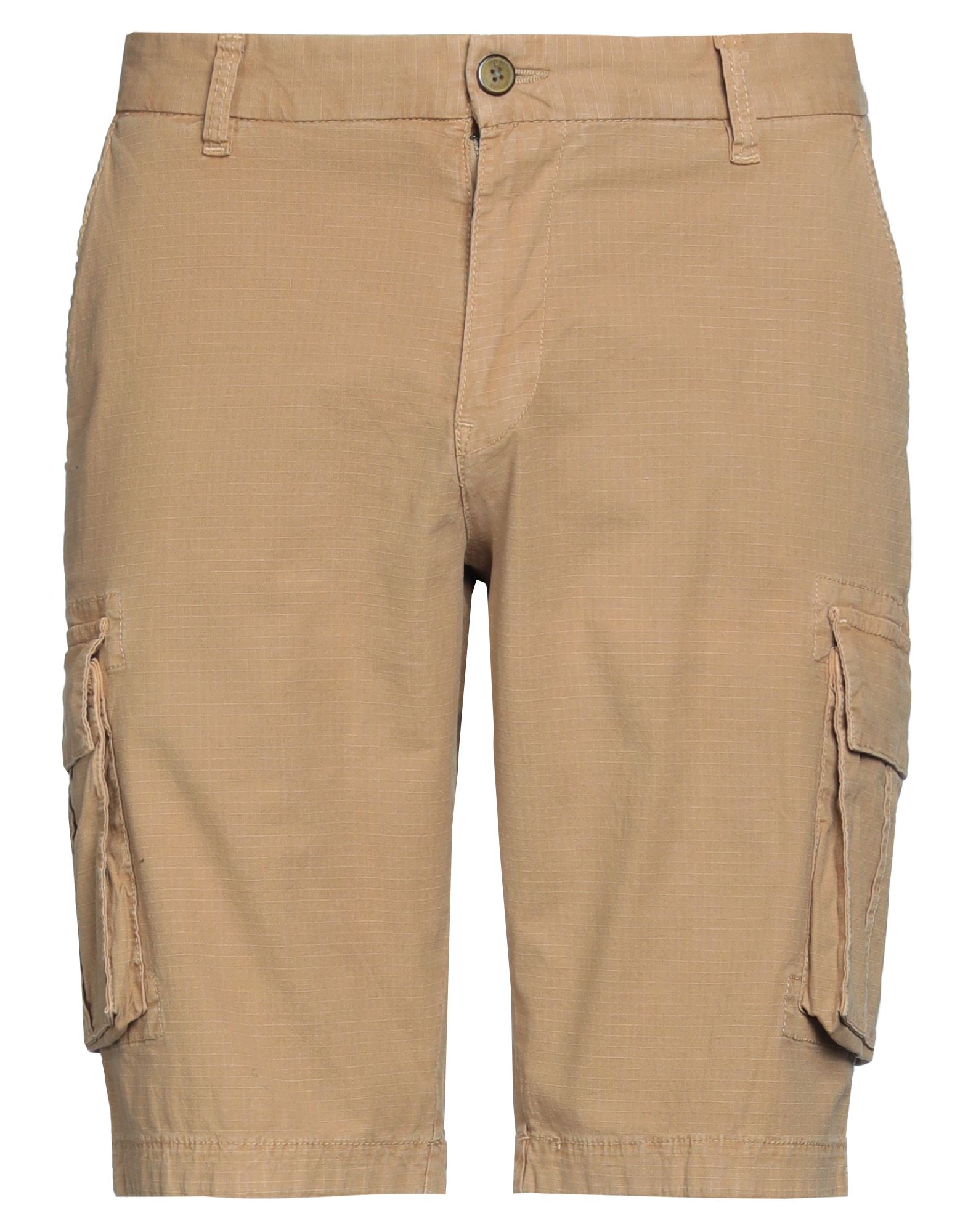 Impure Man Shorts & Bermuda Shorts Sand Size 38 Cotton, Elastane In Beige