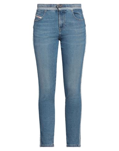Diesel Woman Jeans Blue Size 28w-30l Cotton, Elastomultiester, Elastane