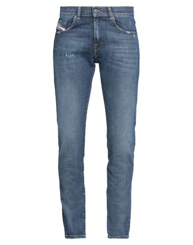 Diesel Man Jeans Blue Size 31w-32l Cotton, Elastane
