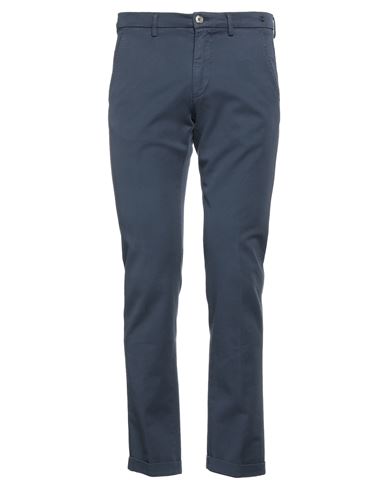 Shop Mason's Man Pants Navy Blue Size 38 Cotton, Elastane