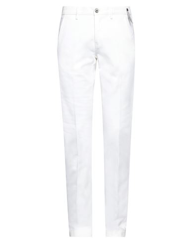 Mason's Man Pants Ivory Size 30 Cotton, Elastane In White