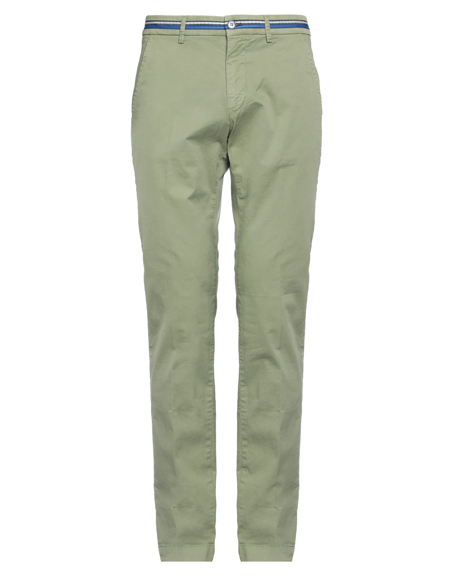 Mason's Man Pants Military Green Size 34 Cotton, Elastane